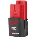 MILWAUKEE M12 B2 akumulátor REDLITHIUM-ION™ 12 V, 2,0 Ah