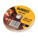 DEWALT DT3507 10ks rezných kotúčov 125mm x 1,2mm v kovovej škatuľke