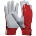 GEBOL Uni Fit Comfort vel.9 pracovné rukavice červená