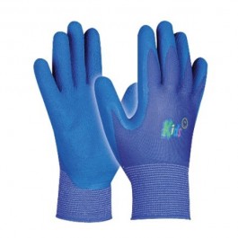 GEBOL rukavice pracovné detské 5-8 modré