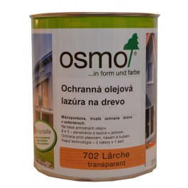 OSMO 702 ochranná olejová lazúra červený smrek 2,5l