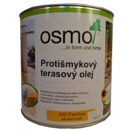 OSMO 430 protišmykový terasový olej bezfarebný 2,5 l