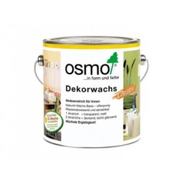 OSMO 3186 dekoračný vosk Creativ matne biely 0,75l