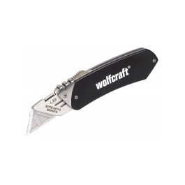 Wolfcraft Nôž ALU 90mm s výsuvným britom 4124000