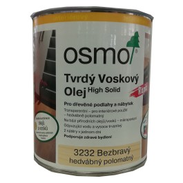 OSMO 3232 tvrdý voskový olej Rapid 2,5l hodvábny polomat