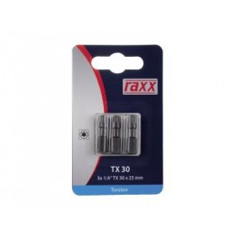 RAXX bit Torsion TX 10x25mm 3ks/bal.
