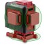 FORTUM samonivelačný laser 3D zelený lúč 4780216