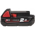 MILWAUKEE M18 B2 akumulátor REDLITHIUM-ION™ 18 V, 2,0 Ah