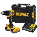 DEWALT DCD805E2T aku skrutkovač príklepový 18V XR POWERSTACK 2x1,7Ah