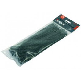 EXTOL sťahovacie pásky 3,6x280mm nylon čierne 8856158