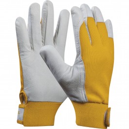 GEBOL Uni Fit Comfort veľ.  8 pracovné rukavice 2011X žlté