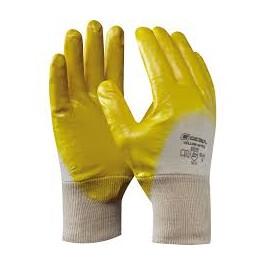 GEBOL Nitril veľ.  9 pracovné rukavice žlté 3111X