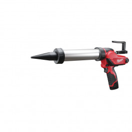 MILWAUKEE M12 PCG/400A-0 aku pi&scaron;toľ na silik&oacute;n 400ml