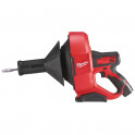 MILWAUKEE M12 BDC6-202C  čistič odpadov&eacute;ho potrubia (dr&ocirc;t 6mm)