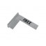 RAXX uholn&iacute;k z&aacute;močn&iacute;cky s dorazom 300x180mm