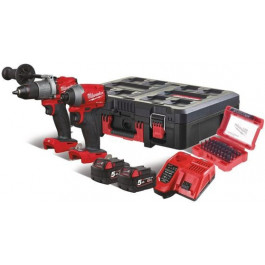 MILWAUKEE M18 FPP2A2-502P sada aku n&aacute;radia