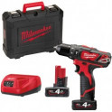 MILWAUKEE M12 BPD-402C aku pr&iacute;klepov&yacute; skrutkovač