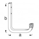 Alfer 2958 h&aacute;k stenov&yacute;  Zn 115x140mm 