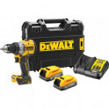 DEWALT DCD800E2T aku skrutkovač 18V XR 90 Nm 2x1,7Ah
