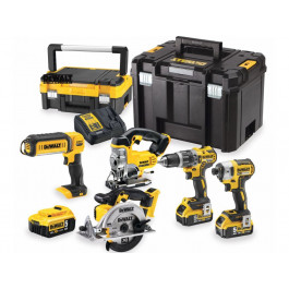DEWALT DCK551P3T combo sada DCD796,DCS331,DCF887,DCS391,DCL050