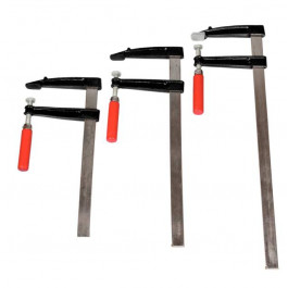 Stol&aacute;rske svorky 3-dielna sada 120 x 300, 400, 500mm