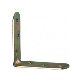 Uholn&iacute;k mont&aacute;žny žlt&yacute; Zn 120mm