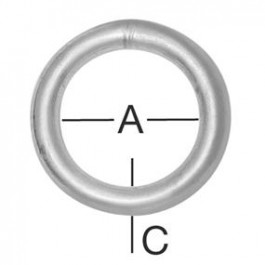 Vormann kr&uacute;žok 37x7mm  /2ks/