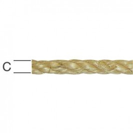 Lano sisalov&eacute; točen&eacute; 6mm 