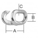 Vormann n&aacute;hradn&yacute; reťazov&eacute; čl&aacute;nok 4mm  /2ks/  007900266AV