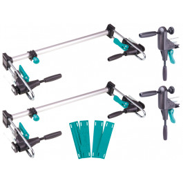 WOLFCRAFT 3676000 sada PRO pre mont&aacute;ž dverov&yacute;ch z&aacute;rubn&iacute;