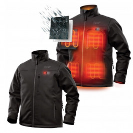 MILWAUKEE M12 HJ BL4-0 (2XL) vyhrievan&aacute; bunda Premium čierna