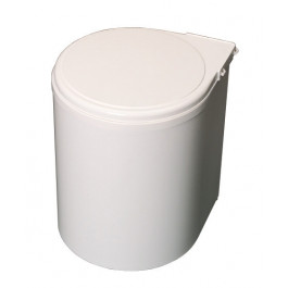 K&ocirc;&scaron; na smeti okr&uacute;hly 270 strieborn&yacute; plast