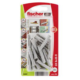 FISCHER univerz&aacute;lna hmoždina UX 6x35 R