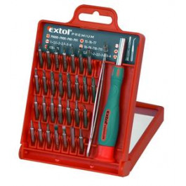 Extol Premium skrutkovače hodin&aacute;rske 32-dielna sada