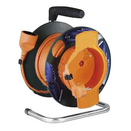 K&aacute;bel predlžovac&iacute; na bubne 50m 3x1,5mm PVC  1x z&aacute;suvka