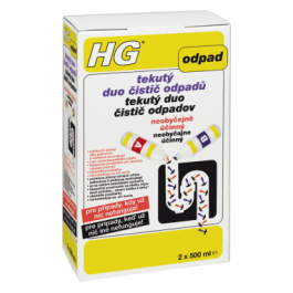 HG duo tekut&yacute; čistič odpadov 1000ml