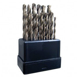 EXTOL CRAFT 19-dielna sada vrt&aacute;kov do kovu HSS 1-10mm