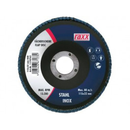 RAXX br&uacute;sny lamelov&yacute; kot&uacute;č 115x22mm zrno 120