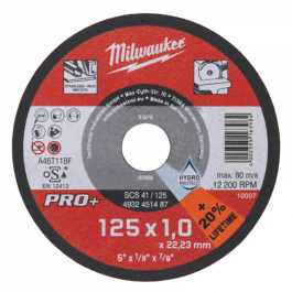 MILWAUKEE 4932451479 kot&uacute;č rezn&yacute; 125x1mm