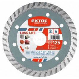 EXTOL Premium diamantov&yacute; kot&uacute;č Turbo Long Life 125mm 108952