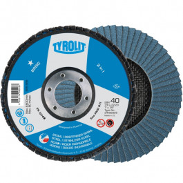 TYROLIT 2v1 br&uacute;sny lamelov&yacute; kot&uacute;č 125x22,23mm zr. 40 Basic 34318369