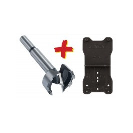 Wolfcraft Forstner-vrt&aacute;k + pom&ocirc;cka L  90mm  35mm 8728000