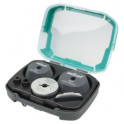Wolfcraft Sada pom&ocirc;cok pre zv&auml;č&scaron;ovanie otvorov 35&ndash;51/46&ndash;62/54&ndash;70 mm