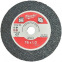 MILWAUKEE SCS41 kot&uacute;č rezn&yacute; na kov 76x10x1mm 5ks 4932464717