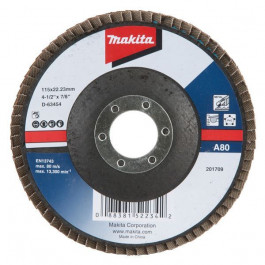MAKITA D-63454 kot&uacute;č br&uacute;sny 115x22,23 K80