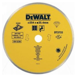 DEWALT DIA kot&uacute;č 254x25,4mm granit/porcel&aacute;n/bet&oacute;n DT3734