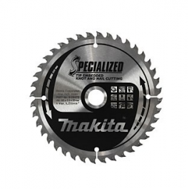 MAKITA B-09503 kot&uacute;č p&iacute;lov&yacute; 190(40z)x30 &scaron;peci&aacute;l.zapust.zuby