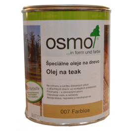 OSMO 007 terasov&yacute; olej teak bezfarebn&yacute; 0,75l
