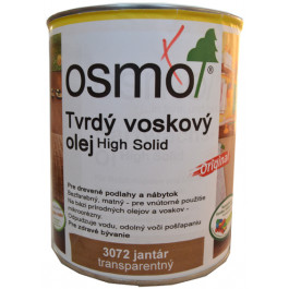 OSMO 3072 olej voskov&yacute; tvrd&yacute; jant&aacute;rov&yacute; 0,75l