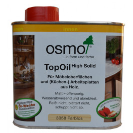 OSMO 3058 Top olej bezfarebn&yacute; matn&yacute; 0,5l